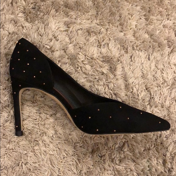 Ted Baker Daphne D’Orsay Studded Suede Pump NWT - Picture 10 of 12